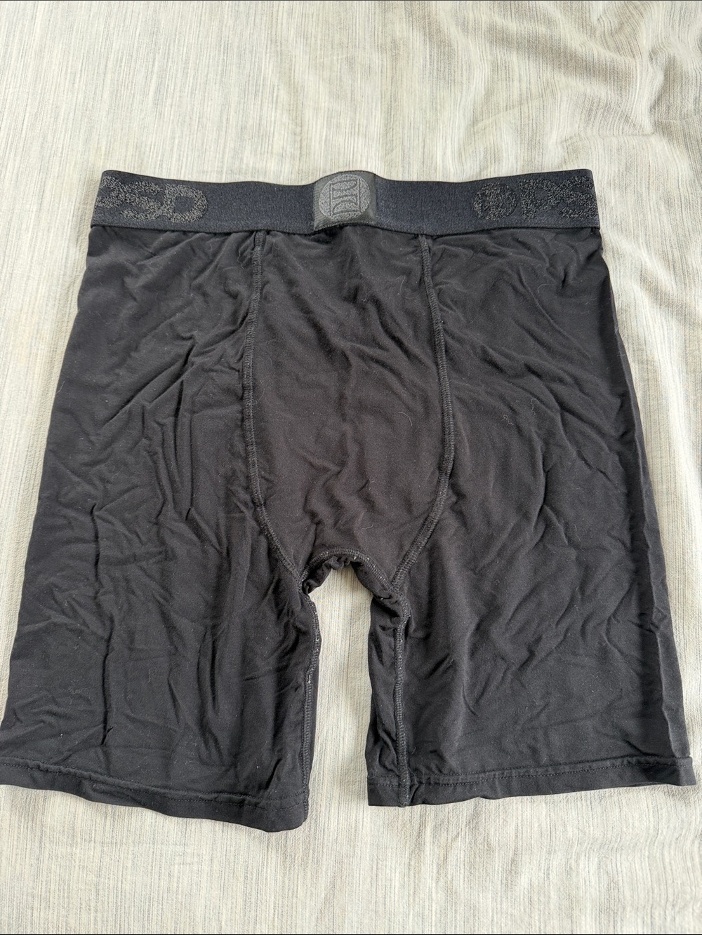 PSD Black Boxer Briefs with Supportive Pouch - Modal - Picture 3 of 3